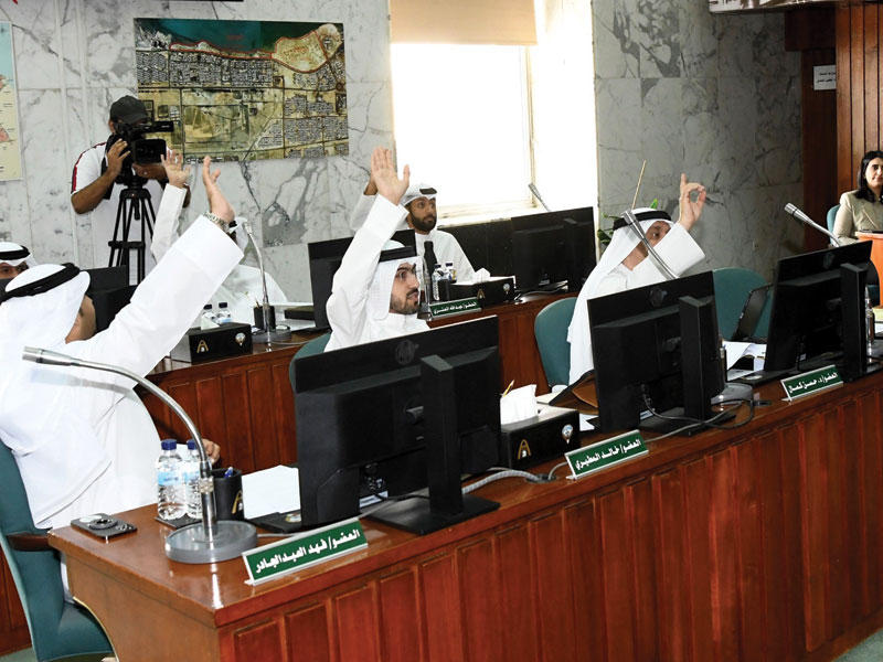 جانب من جلسة اليوم