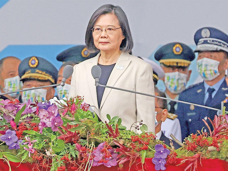 رئيسة تايوان تساي إينغ وين