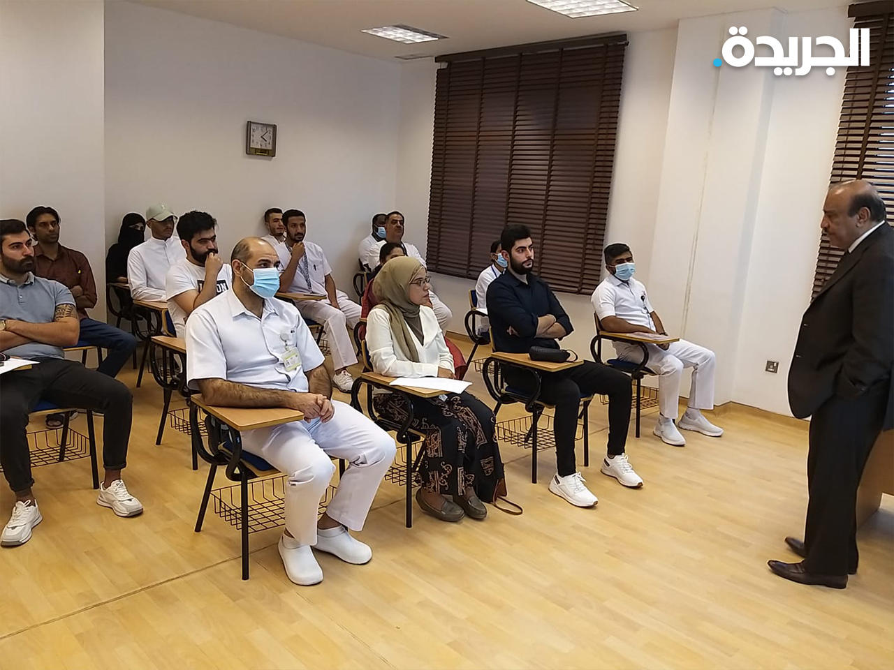 رئيس مجلس إدارة حملة «كان» د. خالد الصالح خلال الدورة التدريبية