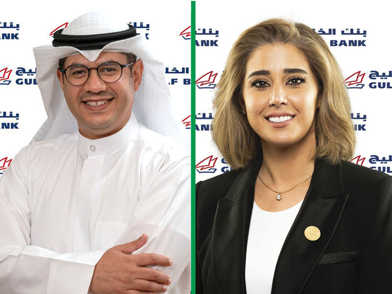 نائب المدير العام للخدمات المصرفية الشخصية- إدارة التسويق، نجلاء العيسى - المدير العام للمجموعة المصرفية للأفراد محمد القطان