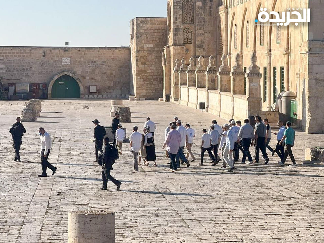 مستوطنون اقتحموا المسجد الأقصى وساحاته