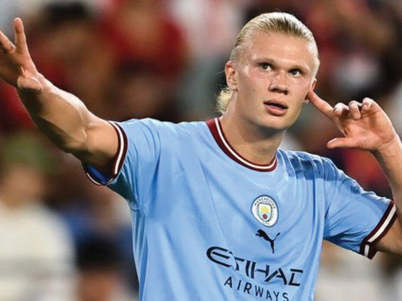 اللاعب إرلينغ هالاند 