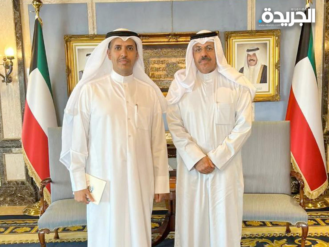 المهان ملتقياً رئيس الوزراء