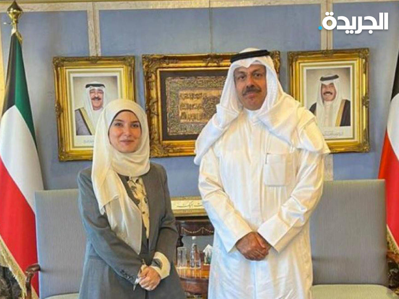 سمو رئيس مجلس الوزراء مستقبلاً النائب د. جنان بوشهري