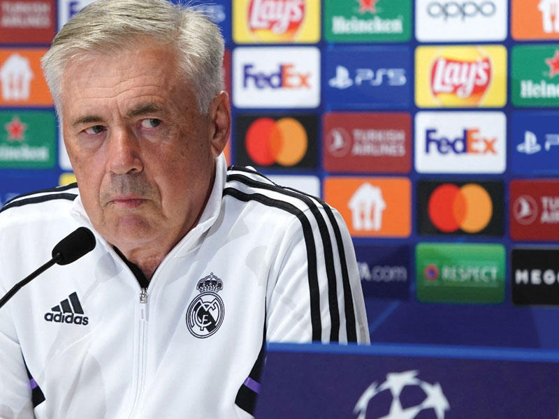 المدرب كارلو أنشيلوتي 