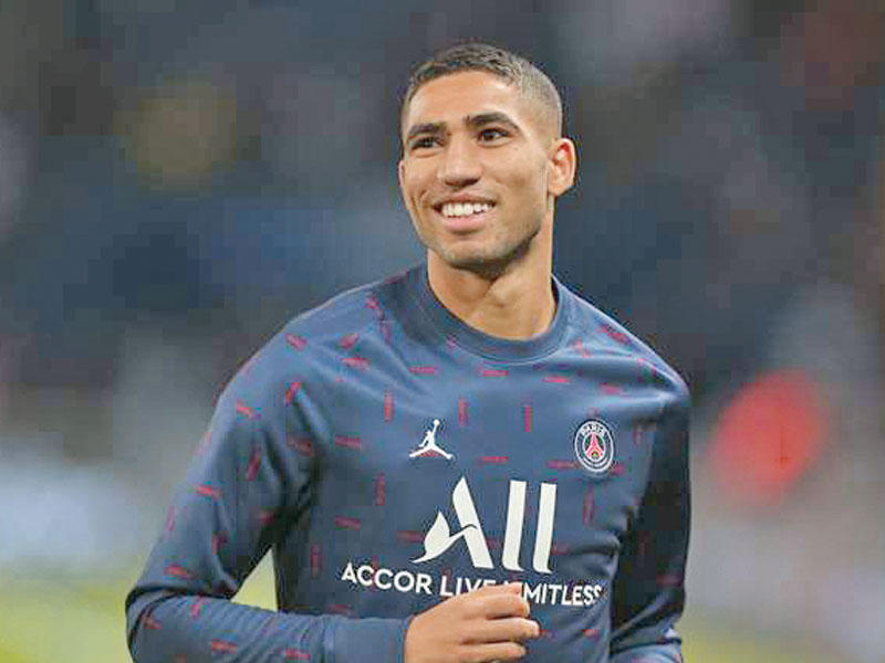 اللاعب أشرف حكيمي 