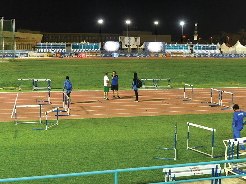 استعدادات منتخب الكويت للبطولة