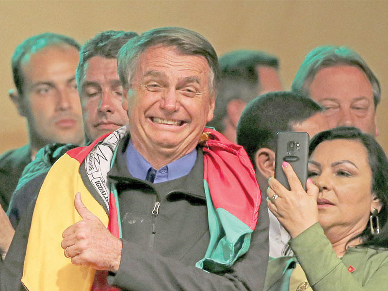 المرشح جايير بولسونارو