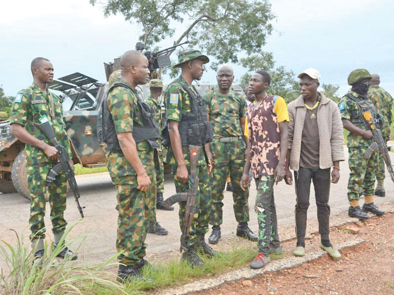 عناصر من الجيش النيجيري