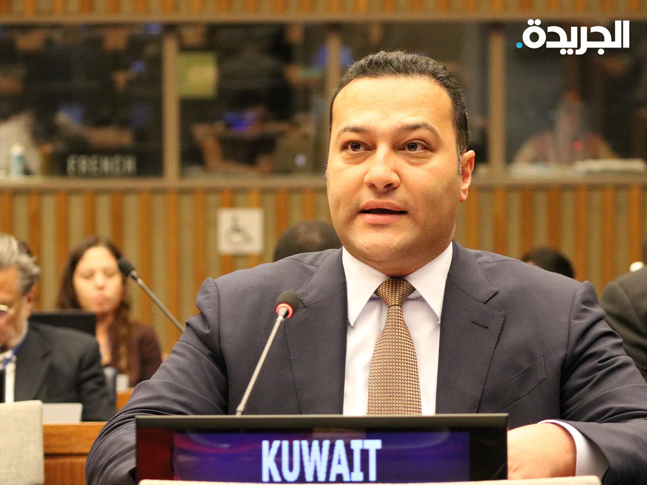 نائب المندوب الدائم لدى الأمم المتحدة المستشار فيصل العنزي
