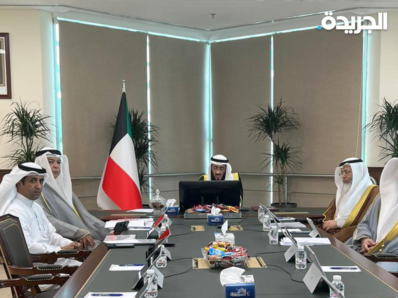 عمادي خلال مشاركته بالاجتماع