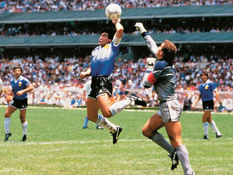 هدف دييغو أرماندو مارادونا في كأس العالم لكرة القدم نسخة 1986