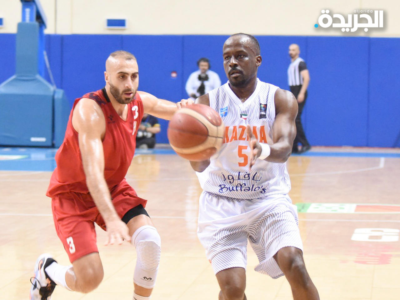 جانب من المباراة