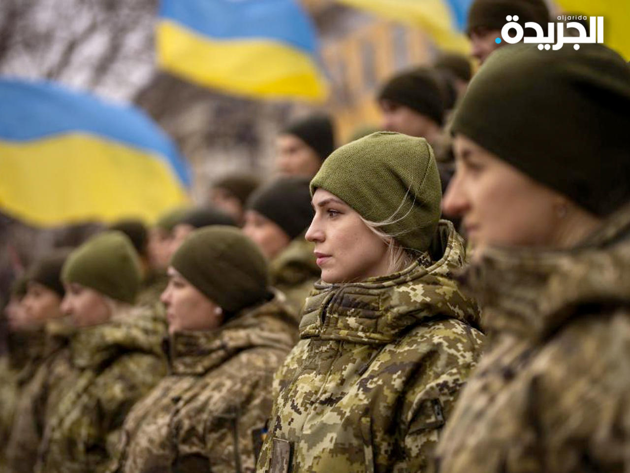 جنديات أوكرانيات