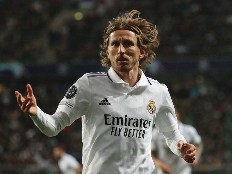 مودريتش نجم ريال مدريد