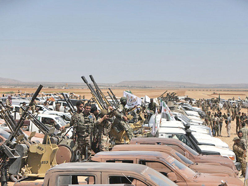 عناصر هيئة تحرير الشام