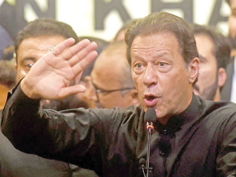 رئيس الوزراء الباكستاني السابق عمران خان 