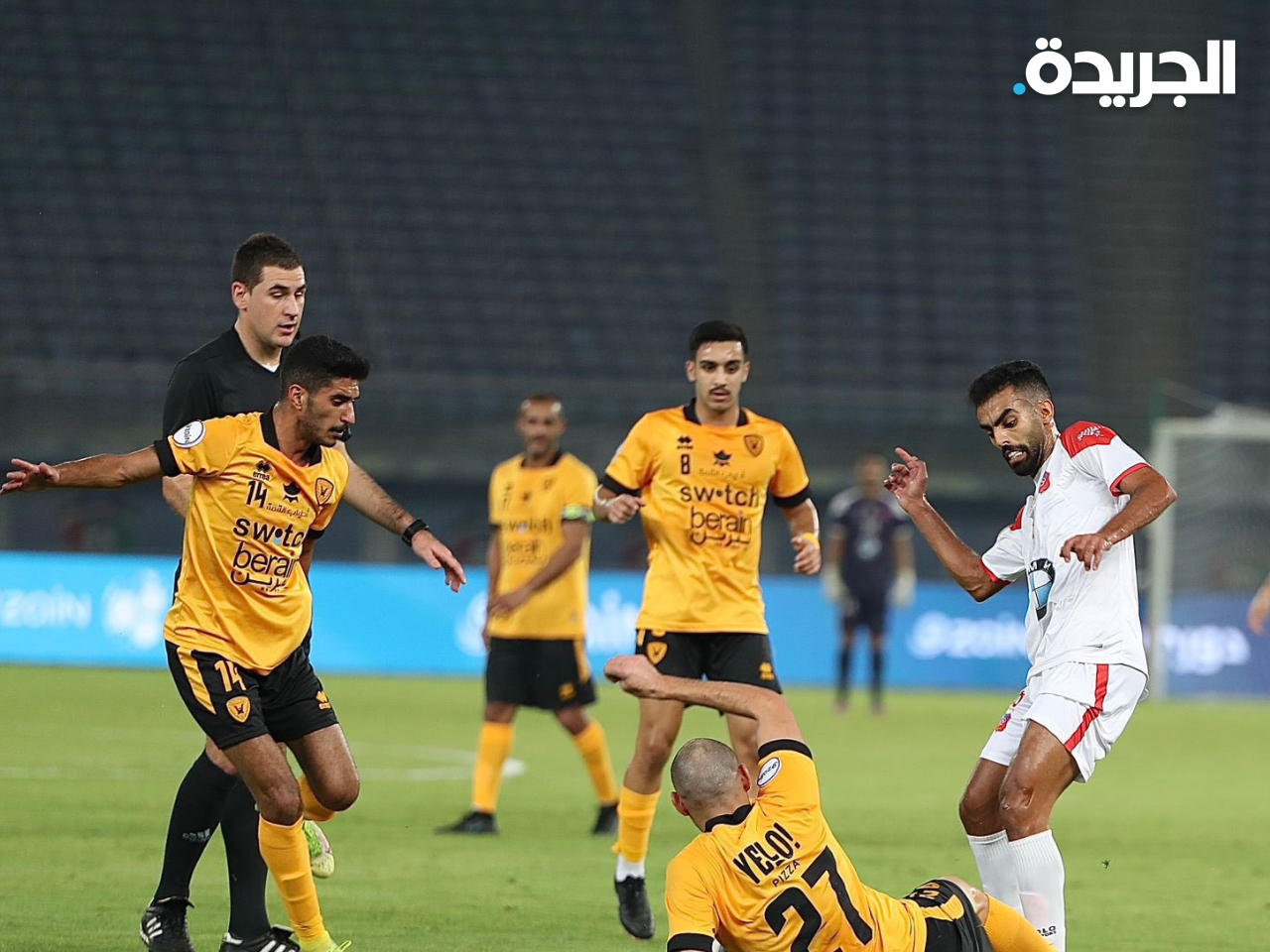 جانب من المباراة