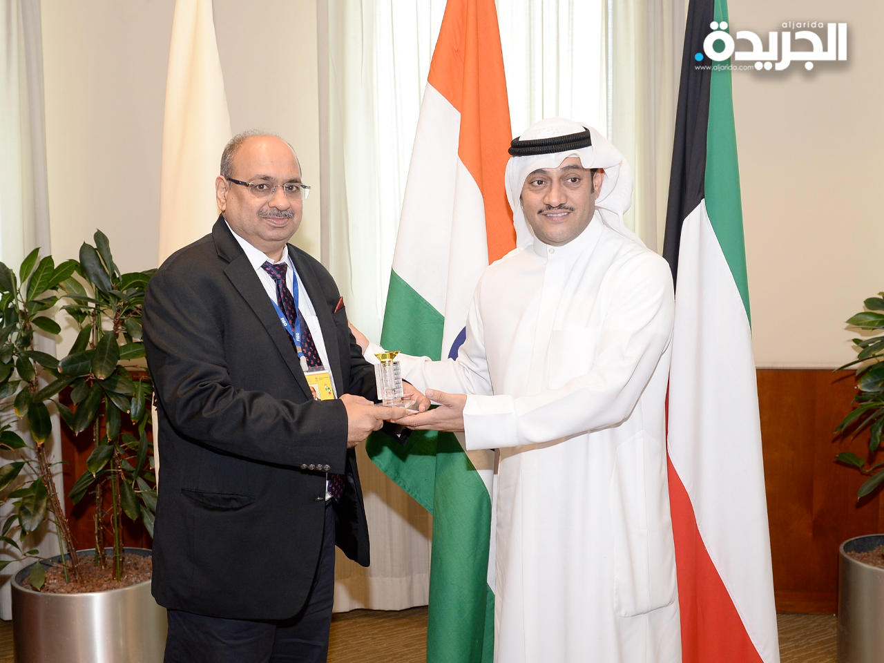 طلال جاسم الخرافي مستقبلاً باريش ميتا