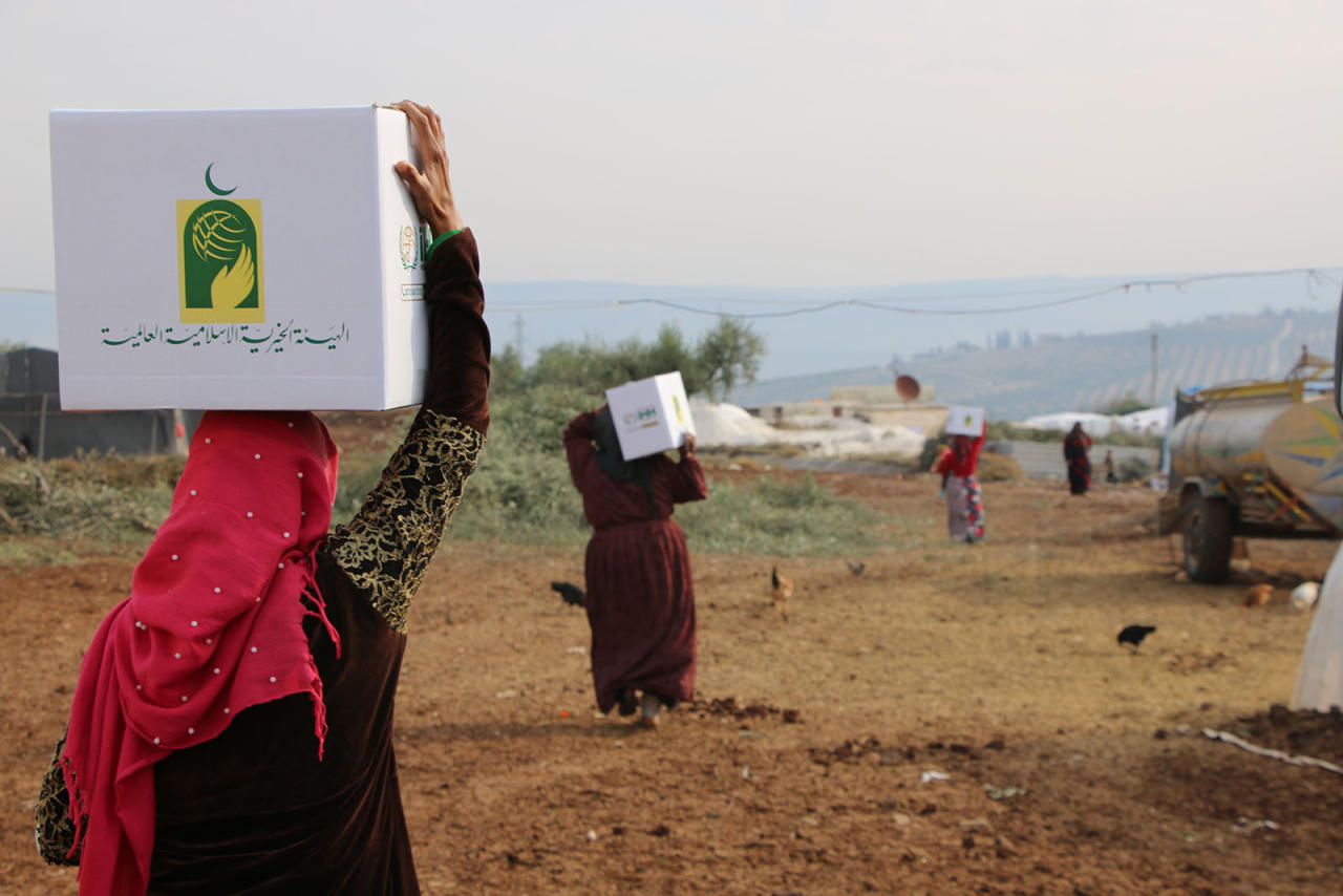 أحد مشاريع الهيئة الخيرية الاسلامية العالمية