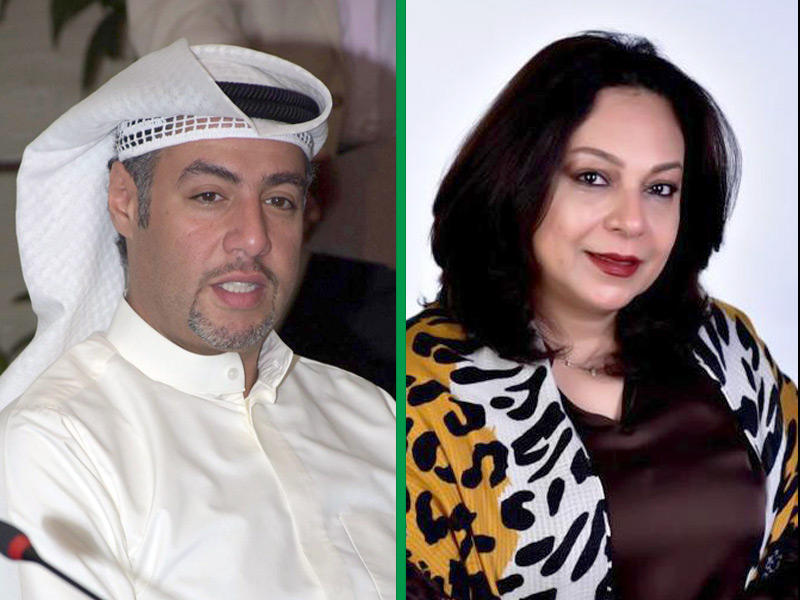 نائب المدير العام لشؤون قطاع المشاريع في بلدية الكويت، م. نادية الشريدة - الرئيس التنفيذي لـ «المرافق العمومية»، م. صالح العثمان