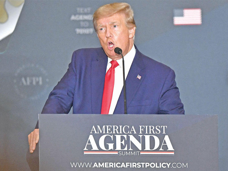 الرئيس الأميركي السابق دونالد ترامب