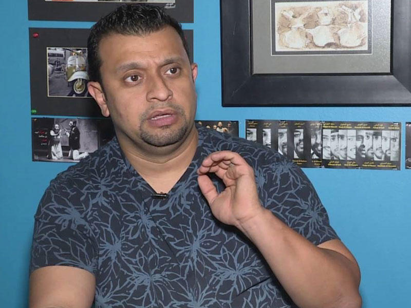  المخرج والفنان نصار النصا