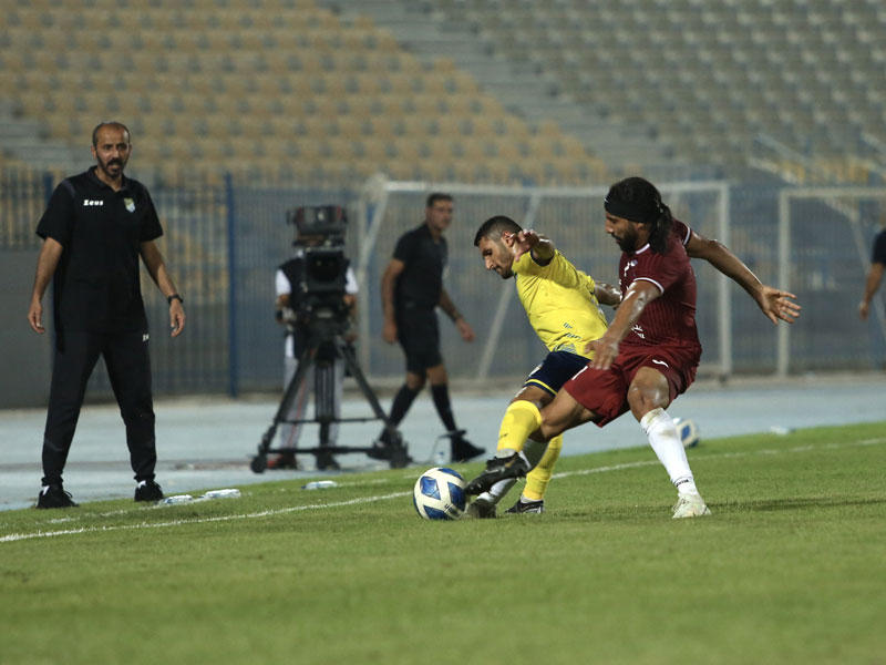 الساحل والنصر في لقاء سابق 