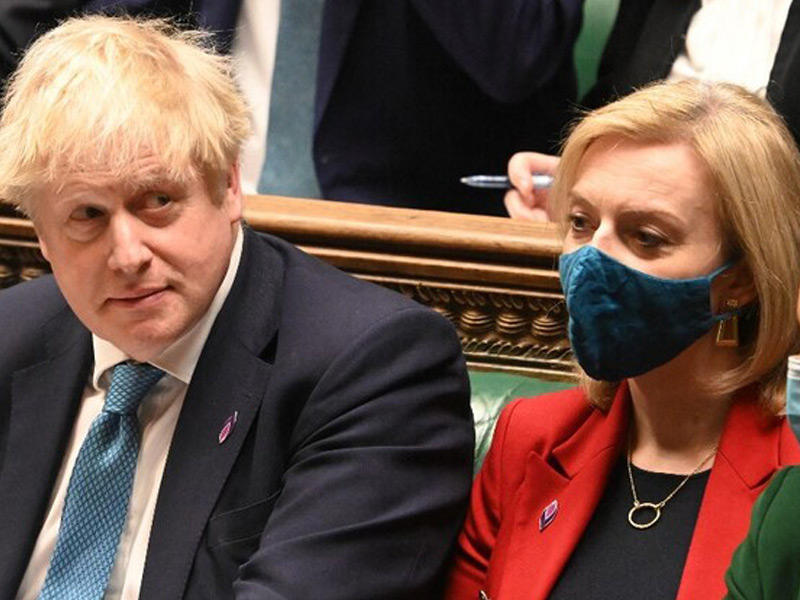 رئيسة الوزراء السابق بوريس جونسون