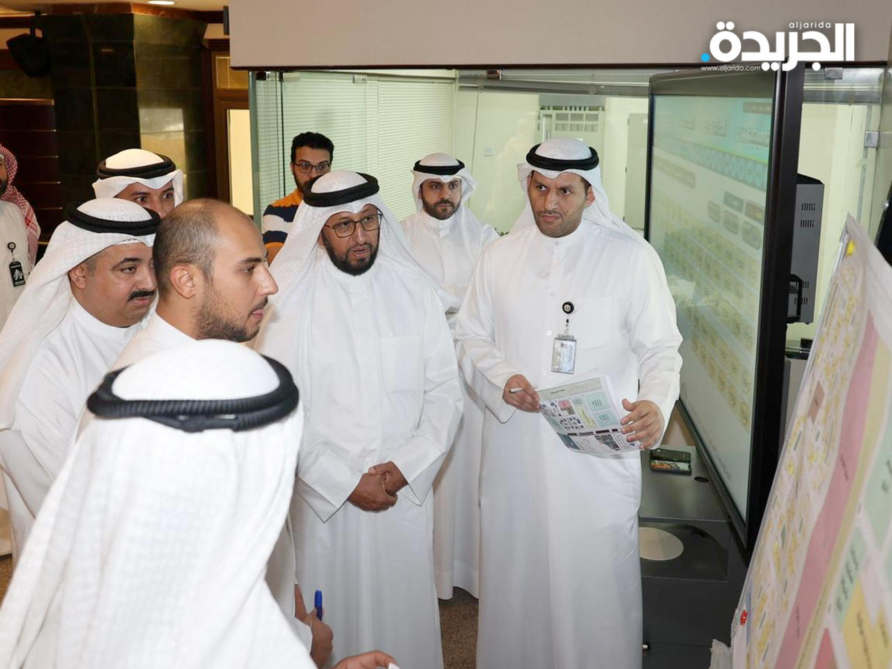 جانب من جولة الوزير عمار العجمي