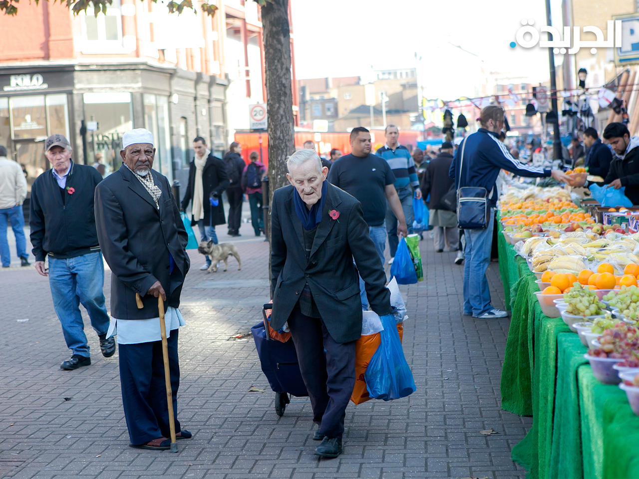 سوق في العاصمة لندن - أرشيف