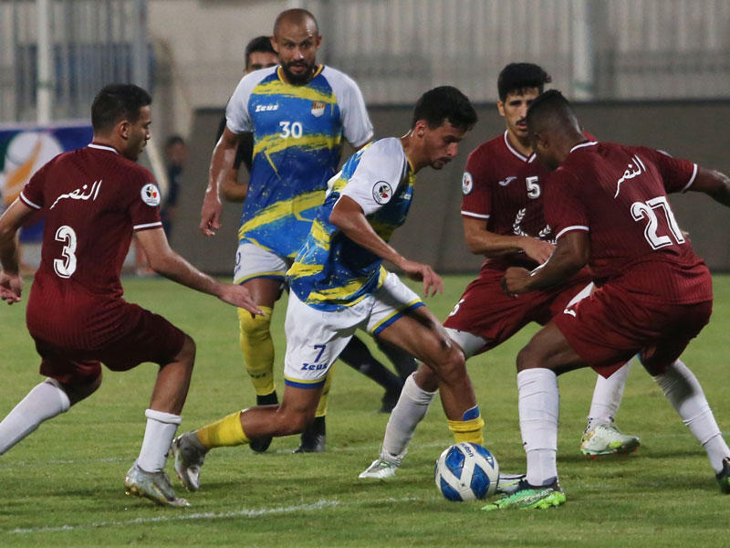 جانب من لقاء النصر والساحل