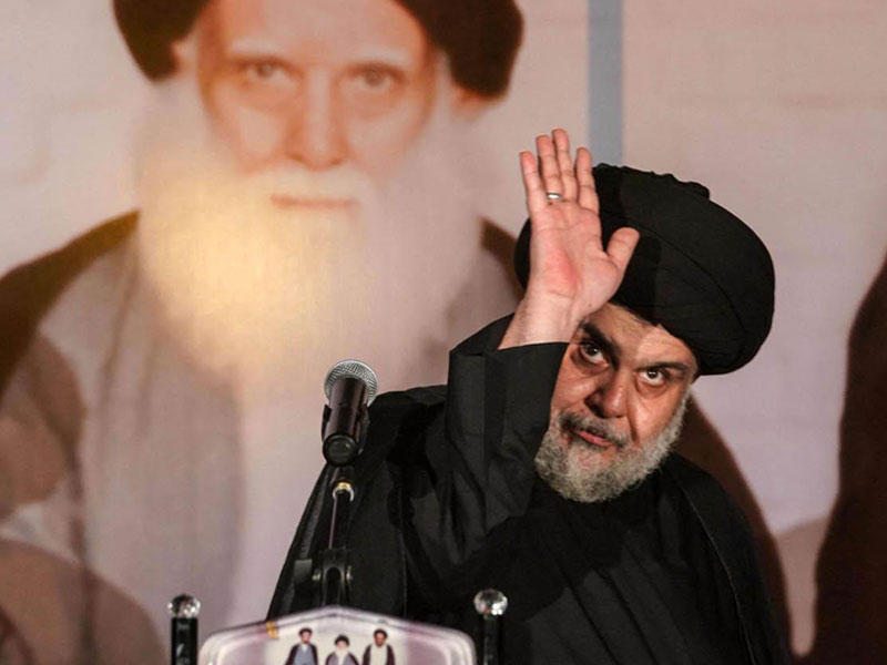 زعيم التيار الصدري في العراق، مقتدى الصدر