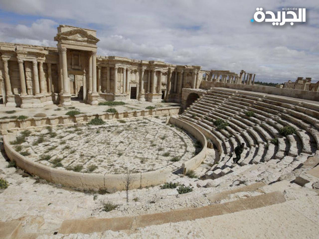 مسرح مدينة تدمر الأثرية