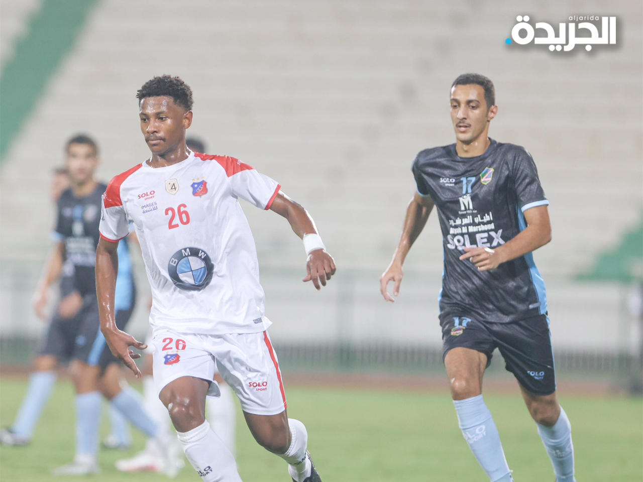 جانب من المباراة