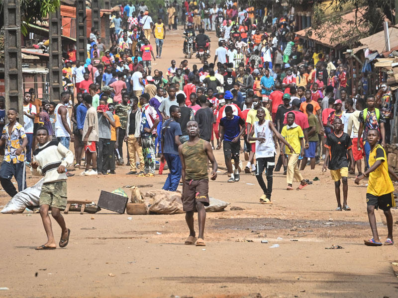 الاضطرابات السياسية في غينيا - توبشوت (أ.ف.ب)